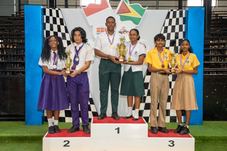 Press Update: Hinterland Secondary School among winners in third annual Guyana-Monaco Mousetrap Car Grand Prix Competition